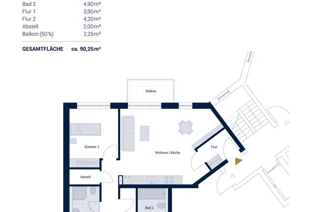Grundriss WE3.05